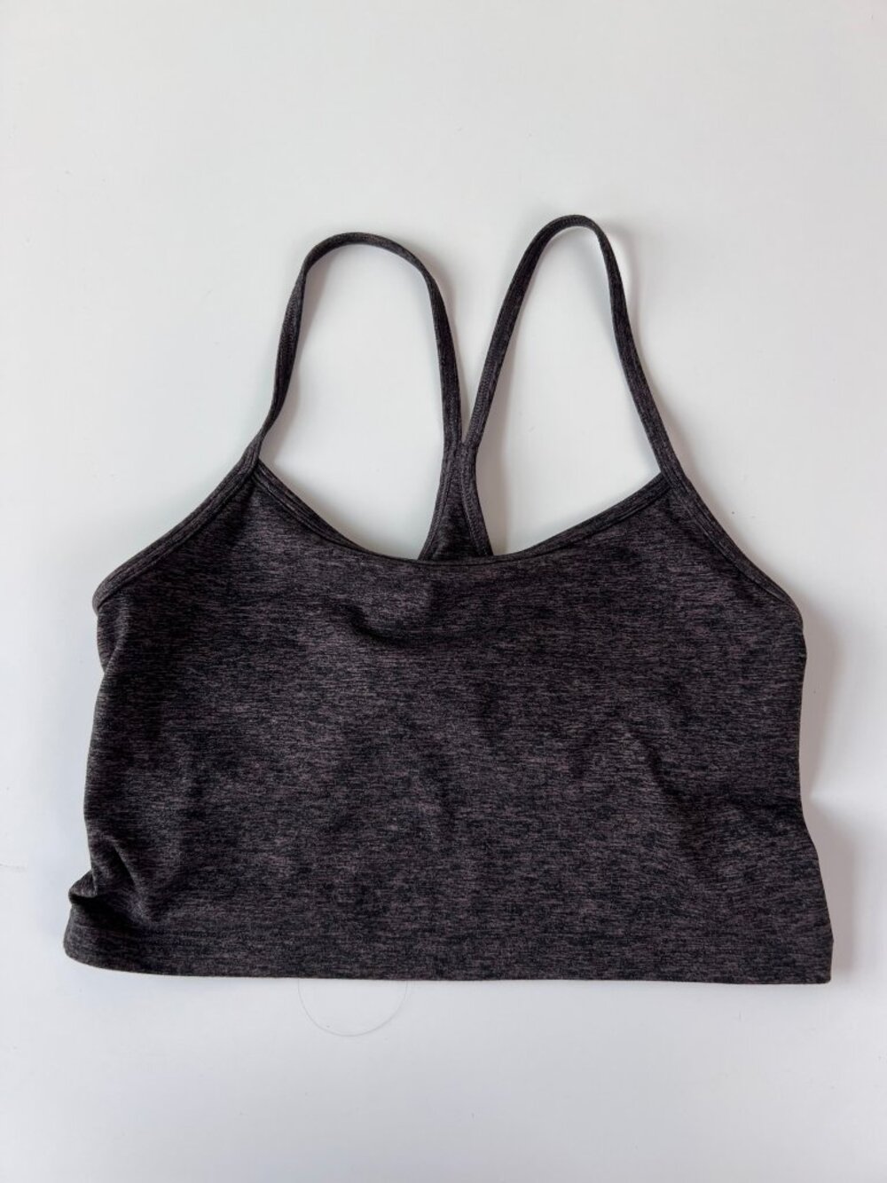 Aerie Offline Lightly Lined Cropped Tank Top size Small Brown